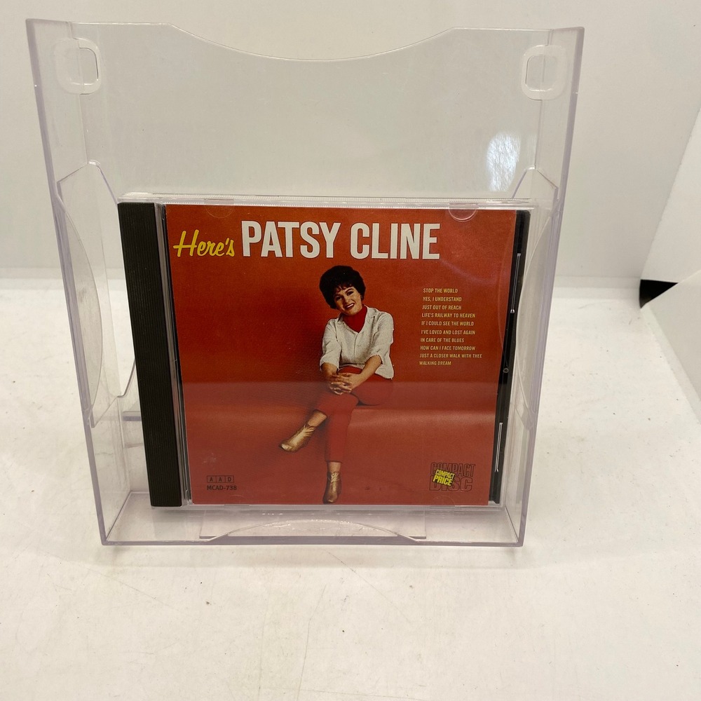 Patsy Cline Heres Patsy Cline CD Album MCAD-738 MCA Records 1988 Country Pop
